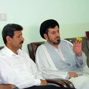 دیدار مدیرعامل شبکه های آبیاری شمال خوزستان با امام جمعه دزفول