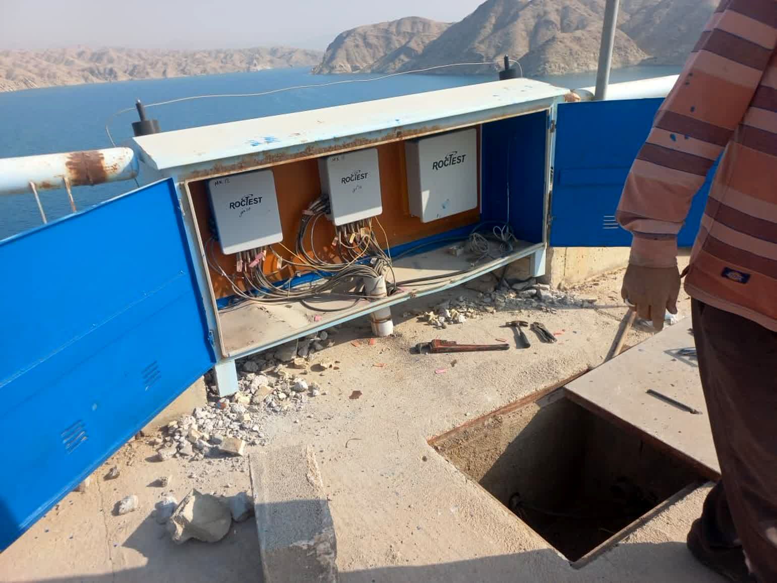 آغاز عملیات بهسازی باکس‌های ابزاردقیق بدنه و انتقال دیتا در سیستم ابزاردقیق بدنه سد مخزنی جره رامهرمز