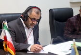 گزارش تصویری از ارتباط تلفنی مدیرعامل سازمان آب و برق خوزستان با مردم