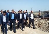 بازدید مدیرعامل سازمان آب و برق خوزستان از پروژه های آبادان و خرمشهر به روایت تصویر