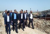 بازدید مدیرعامل سازمان آب و برق خوزستان از پروژه های آبادان و خرمشهر به روایت تصویر