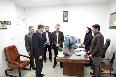 بازدید مدیرعامل از مدیریت مهندسی عمومی سازمان      