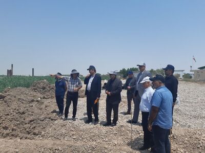 بازدید مدیر عامل سازمان آب و برق خوزستان  از پروژه سد و قفل کشتیرانی پایین دست بهمنشیر
