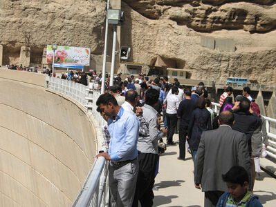 بازدید ۸۳۰۰۰ نفر مهمان نوروزی از مجموعه سد و نیروگاه دز