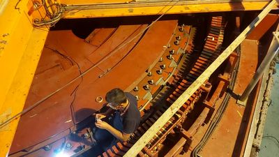 پایان تعمیرات سیم پیچ ژنراتور 250 مگاواتی واحد شماره 3 نیروگاه مسجد سلیمان