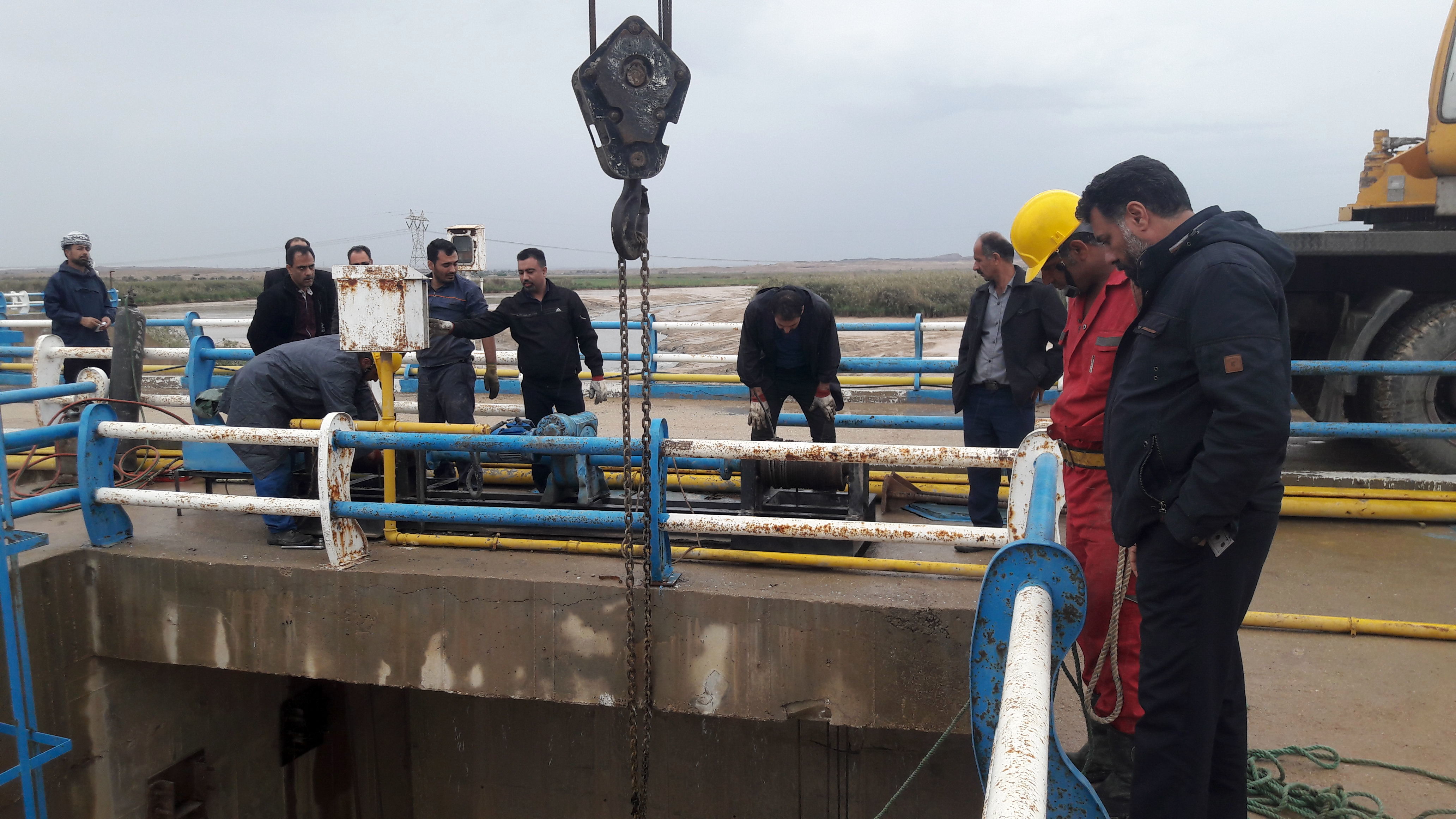    دریچه مسدود شده سد شهدای رامشیر بازگشایی شد 