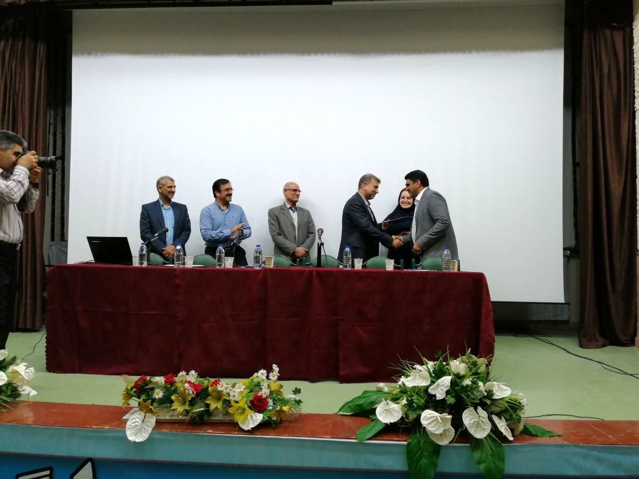 شرکت آبیاری ناحیه شمال خوزستان موفق ترین  شرکت درانتقال وظائف مدیریتی به تشکل های آب بران