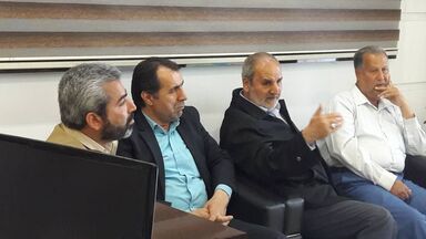 بازدید چهره های مذهبی، دانشگاهی، نظامی ، انتظامی ....از دیسپاچینگ سازمان