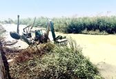 آغاز عملیات لایروبی و نی زدائی رودخانه شاوور 
