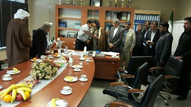 قدرداني جمعيت سران عشاير عرب خوزستان از مديرعامل شرکت آبياري کرخه و شاوور
