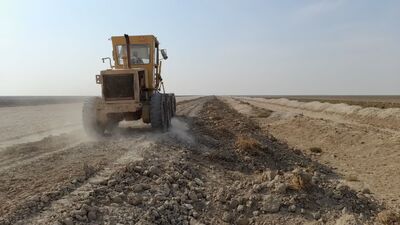 زهآب بر ایستگاه پمپاژ زهکش هندیجان لایروبی شد