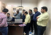 بازدید معاونت بهره برداری و توسعه نیروگاه ها از آزمایشگاه و مرکز تخصصی الکترونیک نیروگاه مسجدسلیمان 