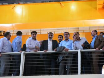 بازدید جمعی از مسئولین کشوری و استانی از سد و نیروگاه کرخه به روایت تصویر