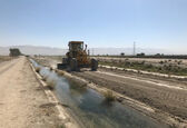  لایروبی دو کانال اصلی در شبکه های آبیاری مارون