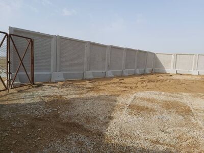 محیط ایستگاه پمپاژ RMD هندیجان با دیوار بتنی محصور شد