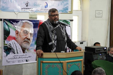 یادبود شهید سردار سپهبد شهید قاسم سلیمانی در مسجد نور