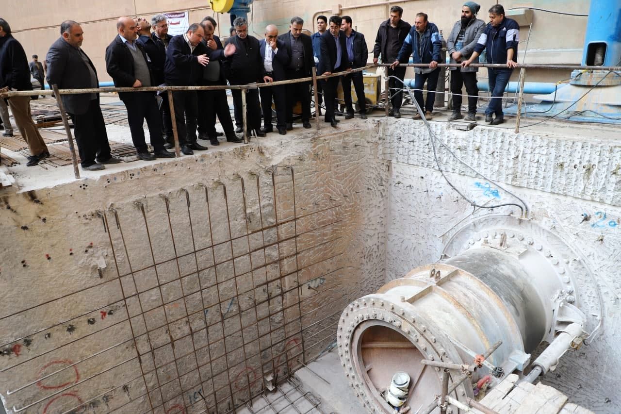 اتمام عملیات اجرایی علاج بخشی دومین آبراهه تخلیه تحتانی سد دز