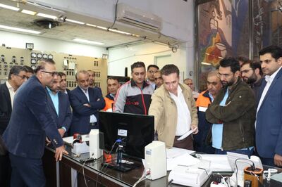 بازدید وزیر ارتباطات و فناوری اطلاعات از سد و نیروگاه دز