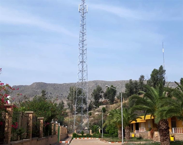 دکل مخابراتی سد ونیروگاه مسجدسلیمان، نصب و راه اندازی شد
