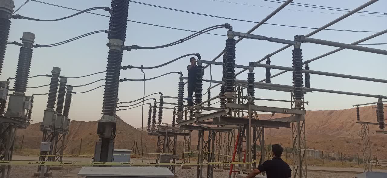 جلوگیری از خاموشی گسترده شبکه برق با اقدام اضطراری در پست ۴۰۰/۱۳۲/۲۰ کیلوولت نیروگاه مسجدسلیمان