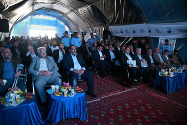 گزارش تصویری از بهره برداری نخستین قفل کشتیرانی ایران در سد سلولی بالادست رودخانه بهمنشیر
