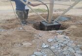 مقاوم‌سازی دکل‌های خطوط انتقال برق فیدر ۵۰۳۲ مسیر کانال آبرسانی شرکت آب جنوب شرق