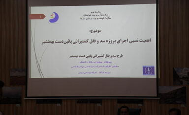 کارگاه مهندسی ارزش، پروژه های سد و قفل کشتیرانی پائین دست بهمنشیر