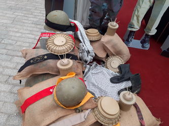 نمایشگاه هفته دفاع مقدس در پارک موزه تهران