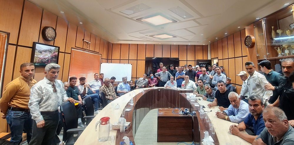 نشست هم اندیشی با نمایندگان کشاورزان ناحیه جنوب بهبهان