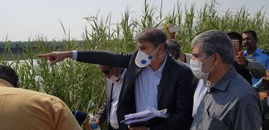 بازدید از سد سلولی آبادان
