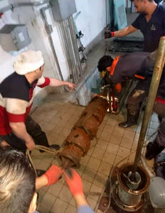 اتمام اورهال سیستم تخلیه آبهای نشتی نیروگاه  دز