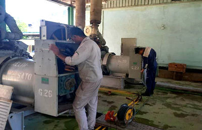 عملیات تعمیرات اساسی و راه اندازی چهار دستگاه دیزل ژنراتور در سد و نیروگاه مسجدسلیمان با موفقیت انجام شد