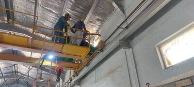 بهینه سازی سیستم تهویه سالن شماره یک کاسکادهای ایستگاه پمپاژ کوت امیر
