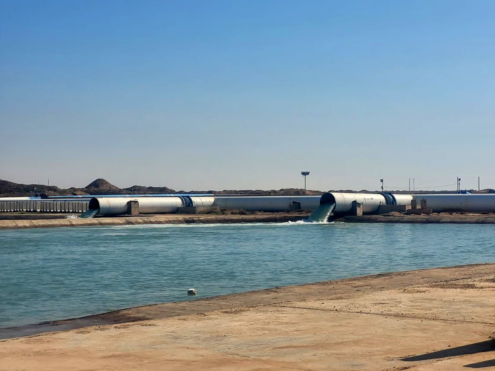 ظرفیت تأمین و انتقال آب طرح غدیر با بهره‌برداری از سه پروژه کلیدی افزایش یافت