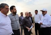 بازدید میدانی مدیرعامل سازمان آب و برق خوزستان از مسیرهای پایین‌دست کرخه و بررسی روند تأمین و توزیع آب در هویزه