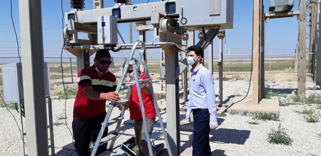 تجهیزات حفاظت دیفرانسیل وبریکرخط  33kw   امیدیه یک تست و اورهال شد