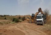  آغاز ترمیم شکستگی دایک مرزی چذابه 