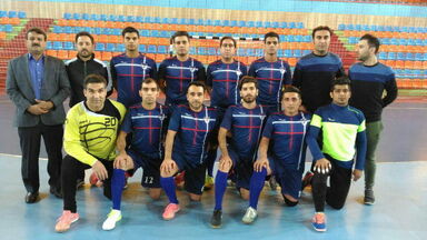 قهرمانی تیم فوتسال سازمان آب و برق خوزستان در مسابقات سراسری وزارت نیرو 