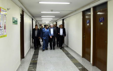 تصاویر افتتاح مرکز مانیتورینگ ایستگاه های هواشناسی و رونمایی از سامانه نرم افزارهای تخصصی صنعت آب