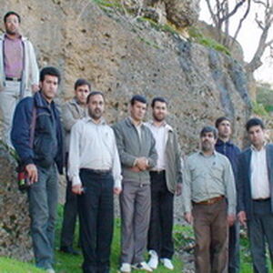 صعود کارکنان سد مسجدسلیمان به کوه شو