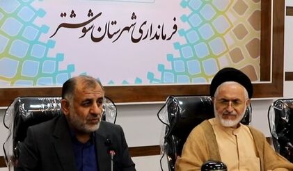 بازدید مدیرعامل سازمان آب و برق خوزستان از طرح‌های آبرسانی و سازه‌های آبی شوشتر