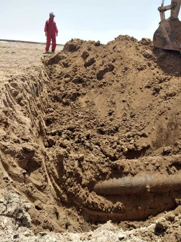 بهره برداری از فاز اول خط لوله انتقال آب به هندیجان