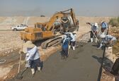 عملیات ترمیم سازه آبی مهم در منطقه شمال خوزستان انجام شد