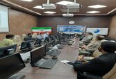 نشست شورای پایگاه مقاومت بسیج سقای کربلا سازمان آب و برق خوزستان برگزار شد