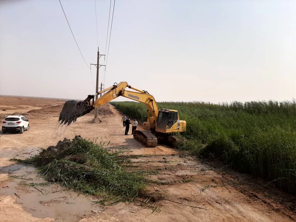 آغاز عملیات لایروبی کانال KQ ,KO وTB 
