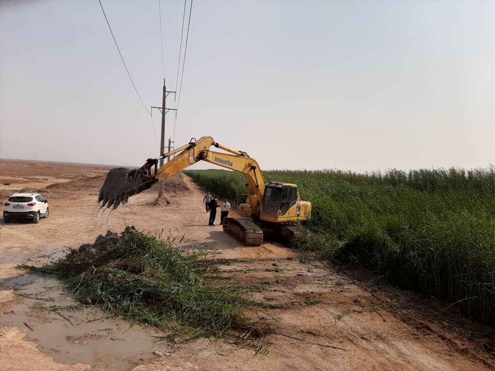 آغاز عملیات لایروبی کانال KQ ,KO وTB 