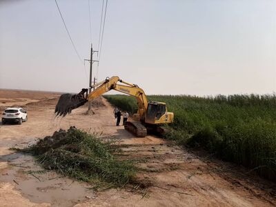 آغاز عملیات لایروبی کانال KQ ,KO وTB 