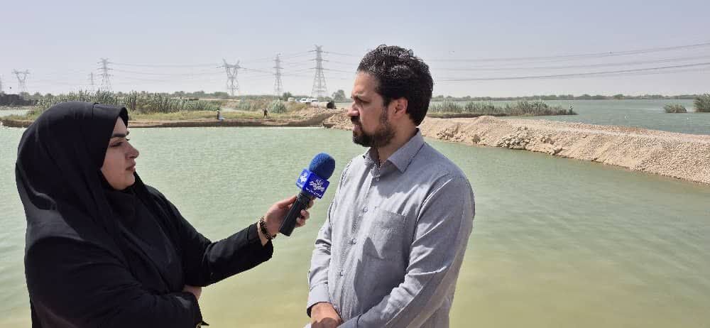 تکمیل بند موقت مارد در کمتر از ۱۲ روز؛ گامی برای بهبود کیفیت آب در آبادان و خرمشهر