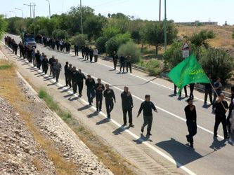 برگزاری مراسم عزاداری عاشورای حسینی در سد و نیروگاه کرخه