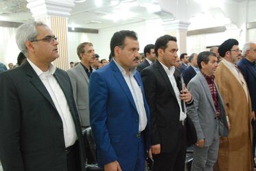 تصاویر آیین بهره برداری از فاز اول طرح جامع آبرسانی به شهرستان دزفول و کلنگ زنی آغاز فاز دوم طرح